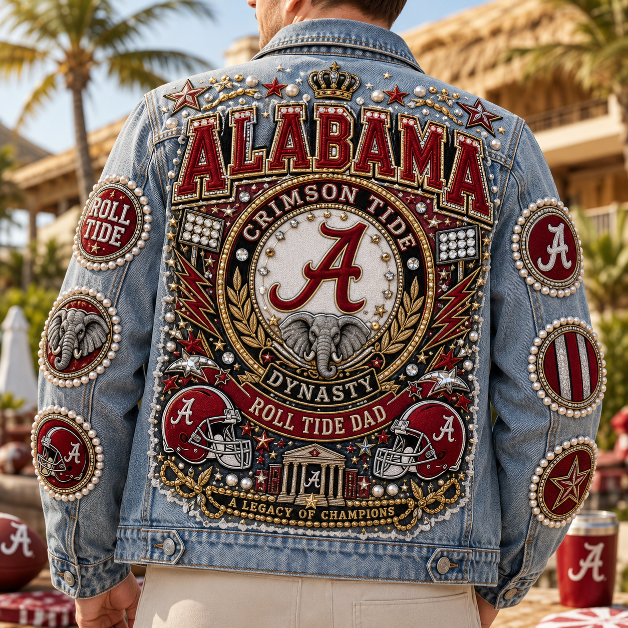 Premium TOP Denim Jacket TB2761
