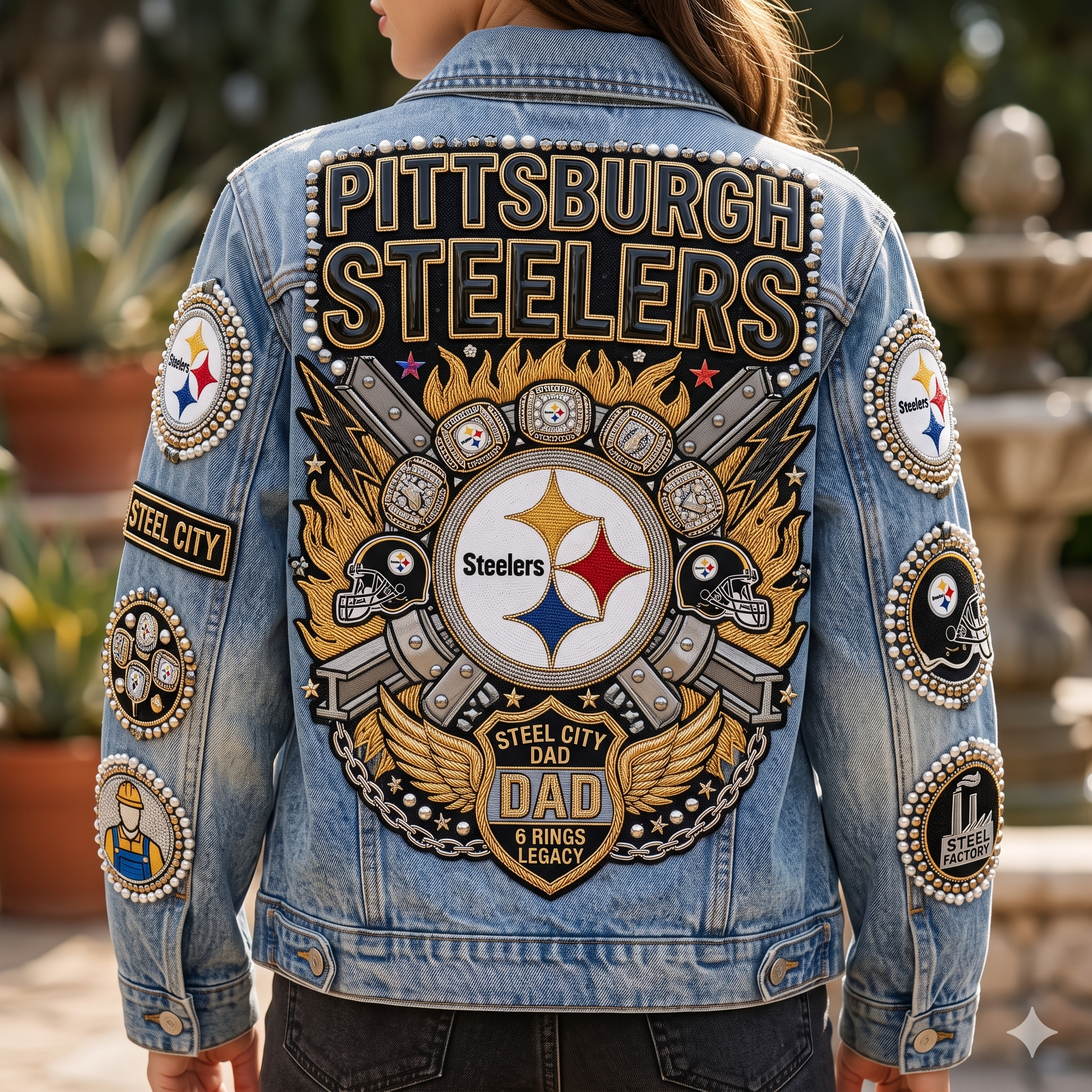 Premium TOP Denim Jacket TB2763