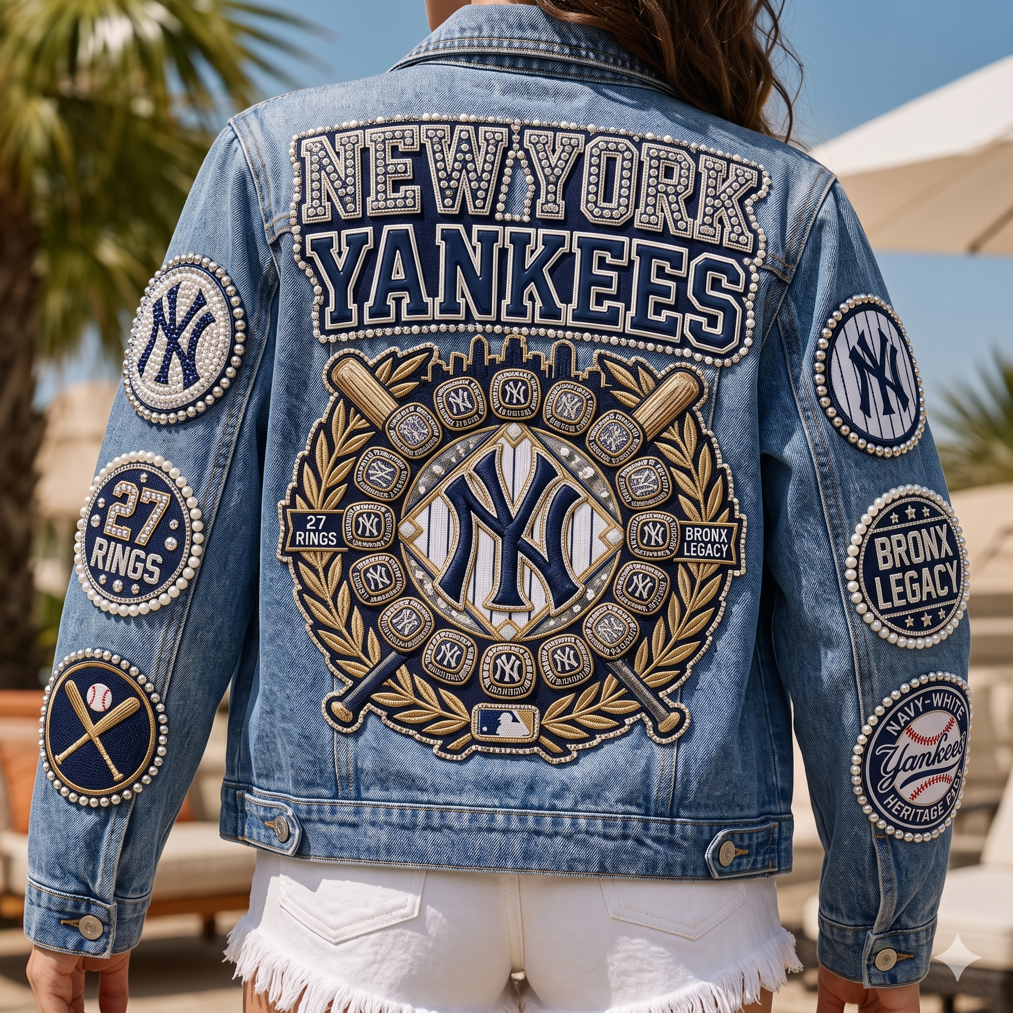 Premium TOP Denim Jacket TB2766